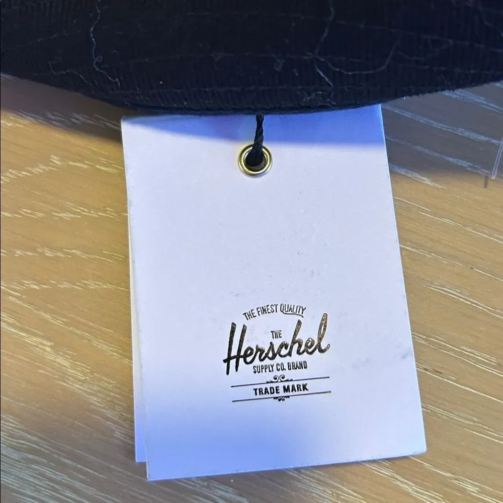 Herschel Supply Co, Henderson Bucket Hat, Black Denim, Size Small/Medium
